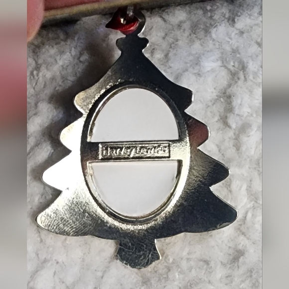 NEW Christmas Tree photo frame ornament w/Swarovski Elements - Picture 3 of 3